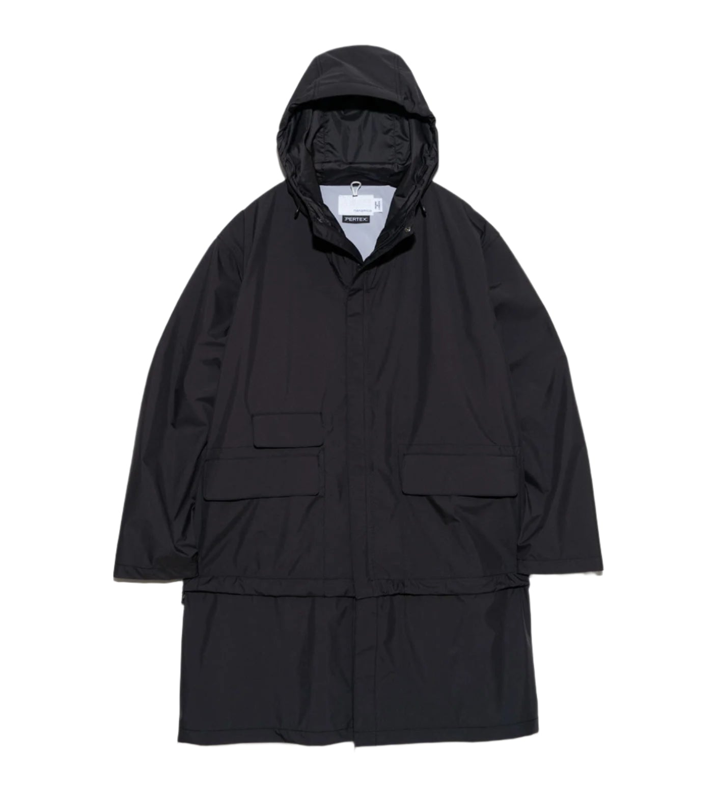 Nanamica 3L PERTEX SHIELD 2Way Travel Coat Black