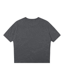Sankuanz Monogram Print Short-Sleeve Tee Black
