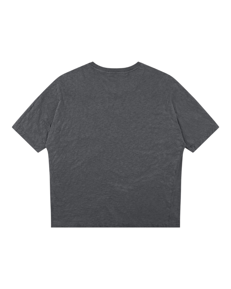 Sankuanz Monogram Print Short-Sleeve Tee Black