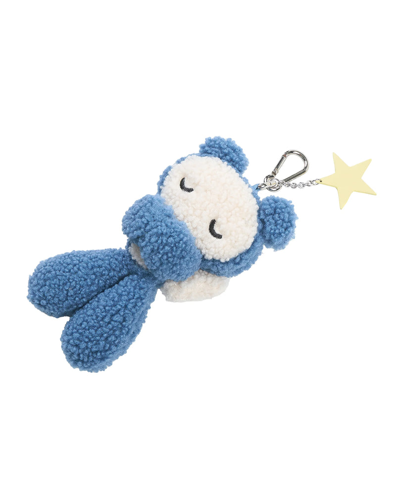 Sankuanz Bumpy Angel Teddy Plush Keychain Blue