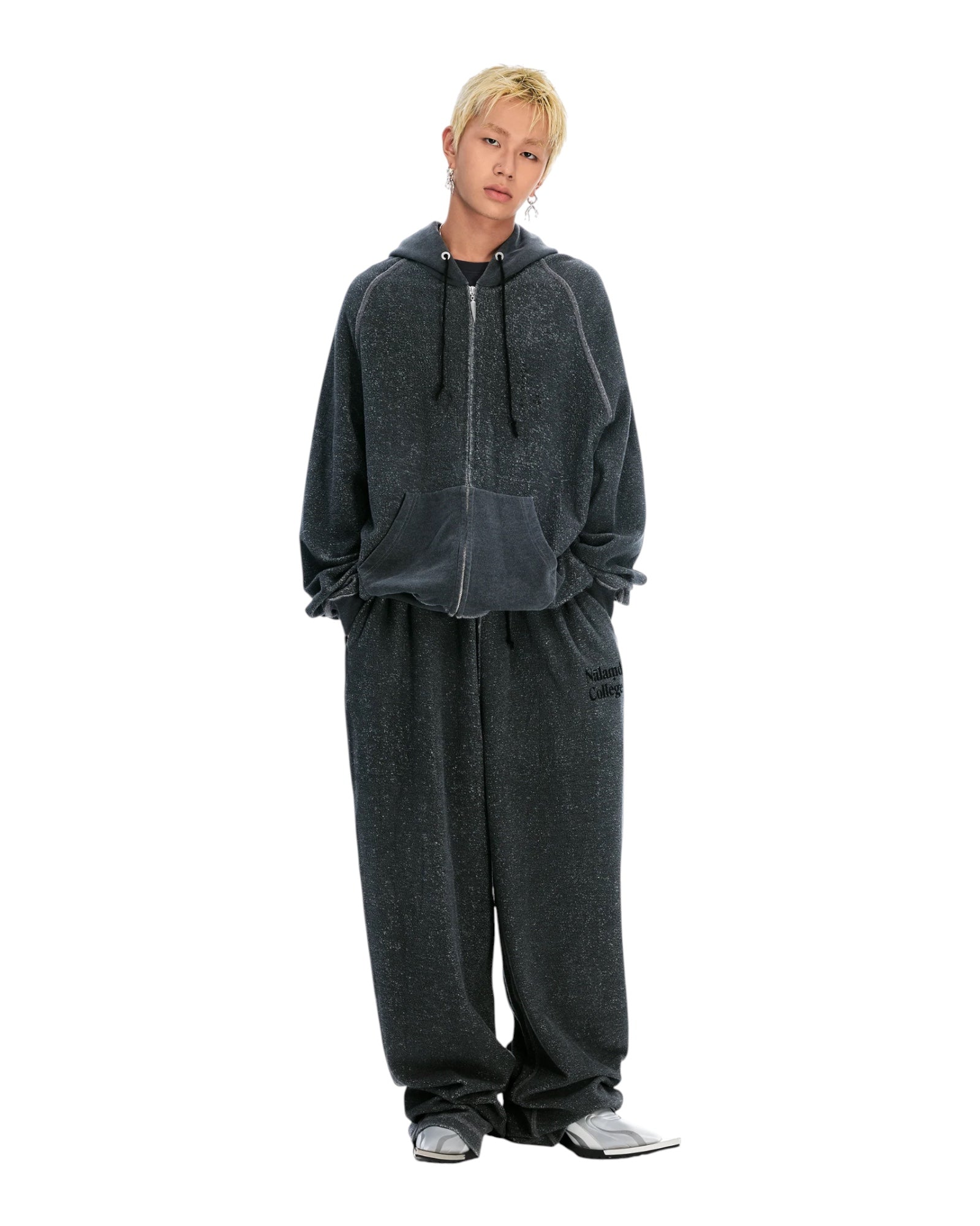 Sankuanz “Nalamda” Print Sweatpants Grey