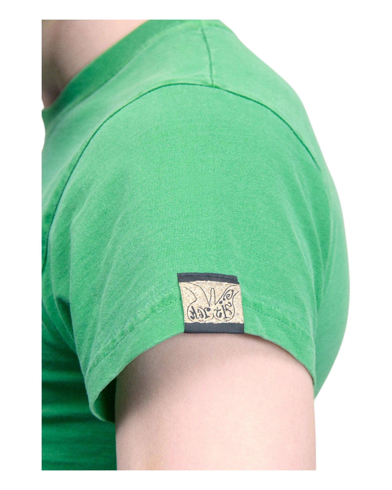 Martine Rose Shrunken  T-shirt Green Rose Martine