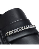 Martine Rose Square Toe Mule Black