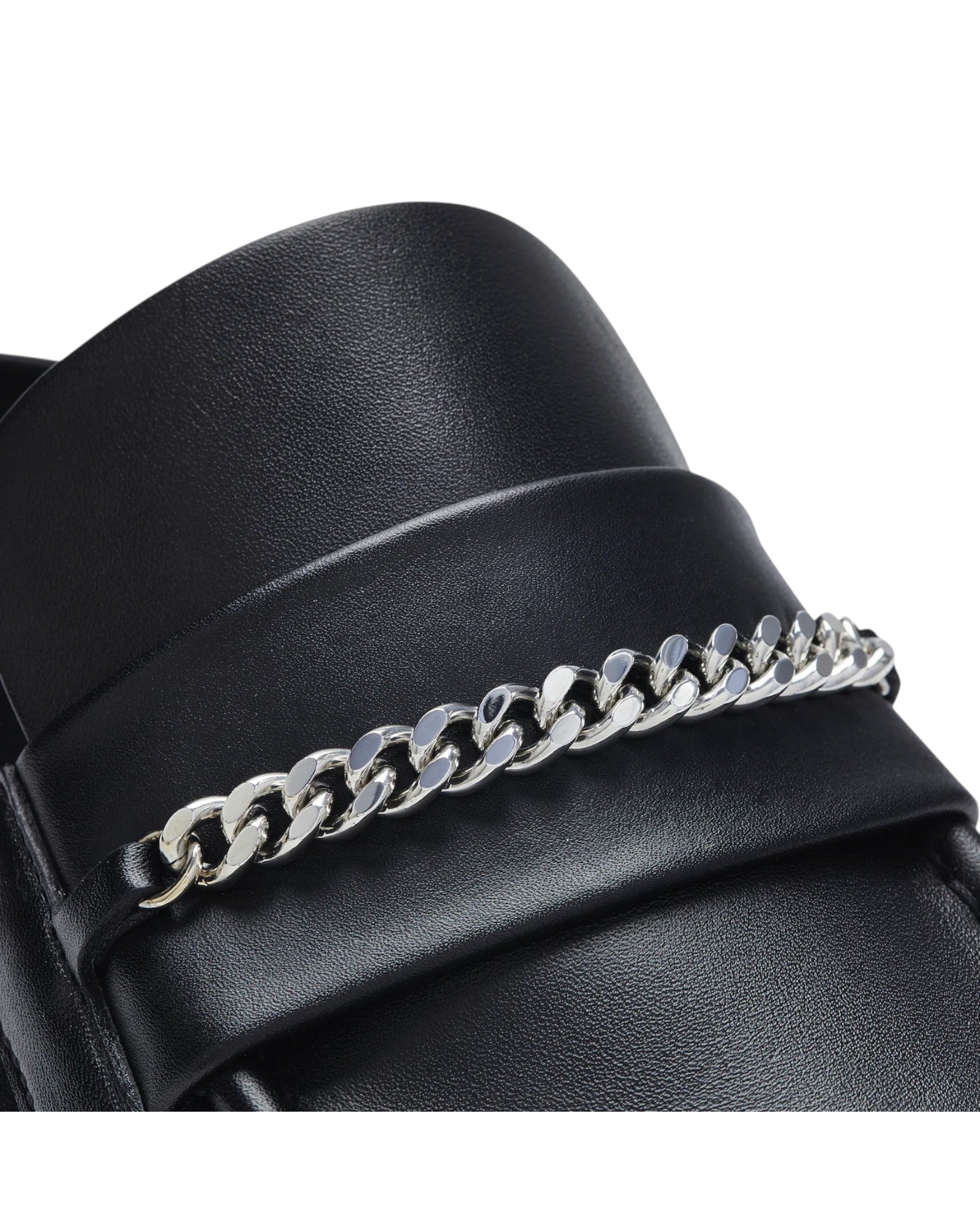 Martine Rose Square Toe Mule Black