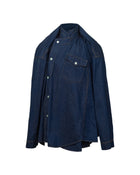 Sankuanz Deconstructed Asymmetrical Denim Shirt