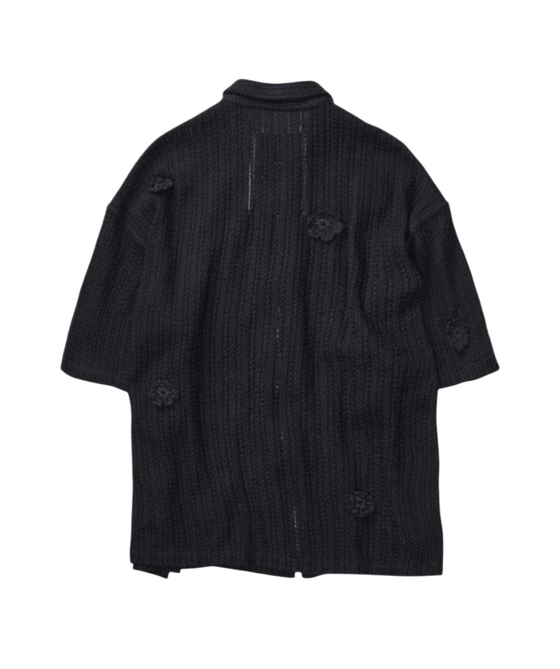 Song for the Mute Daisy Zip Up Gym Shirt Black