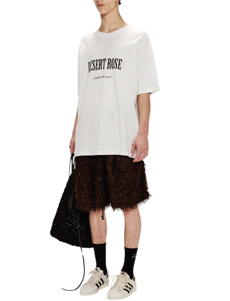 Song for the Mute Desert Rose Raglan Tee White