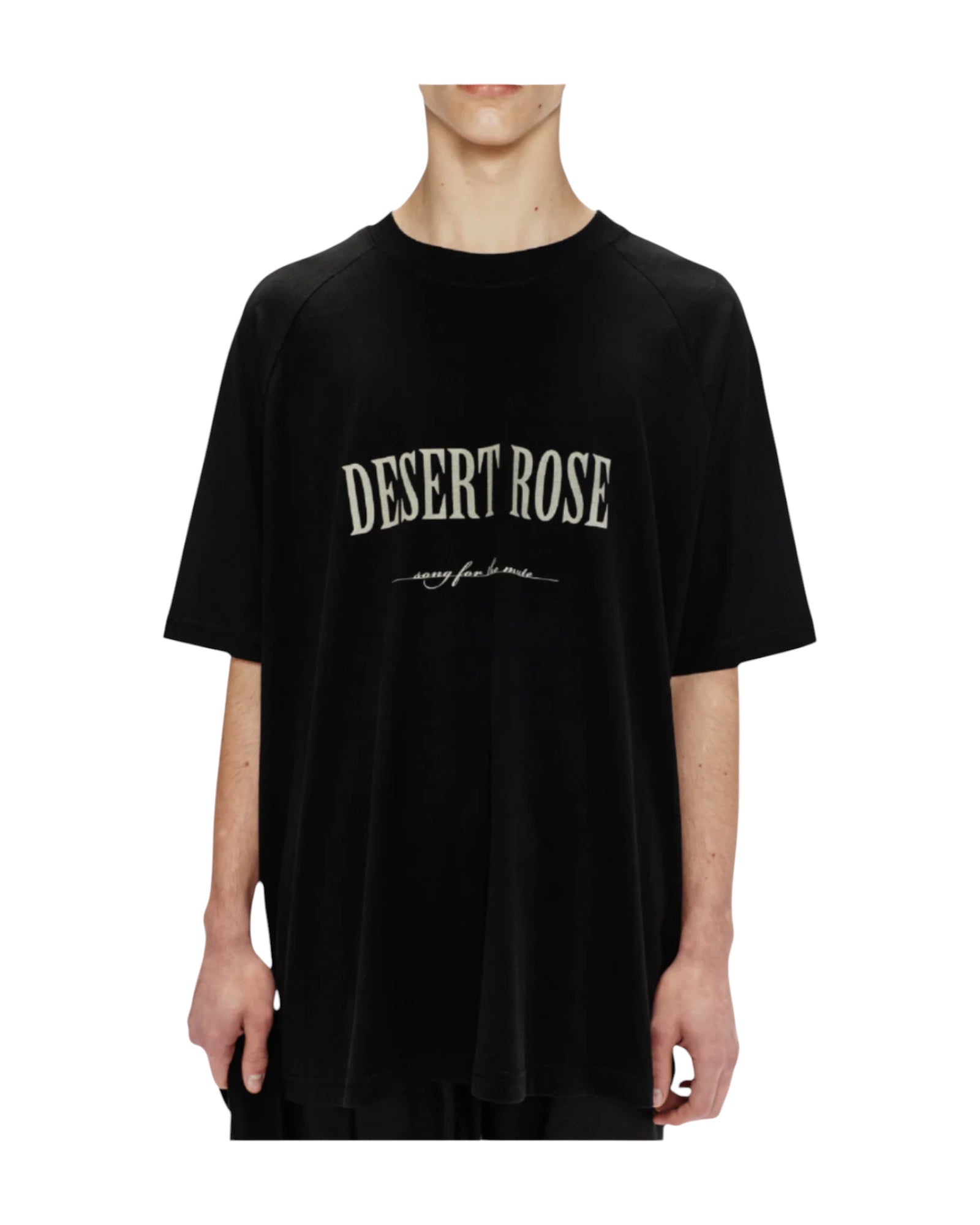 Song for the Mute Desert Rose Raglan Tee Black