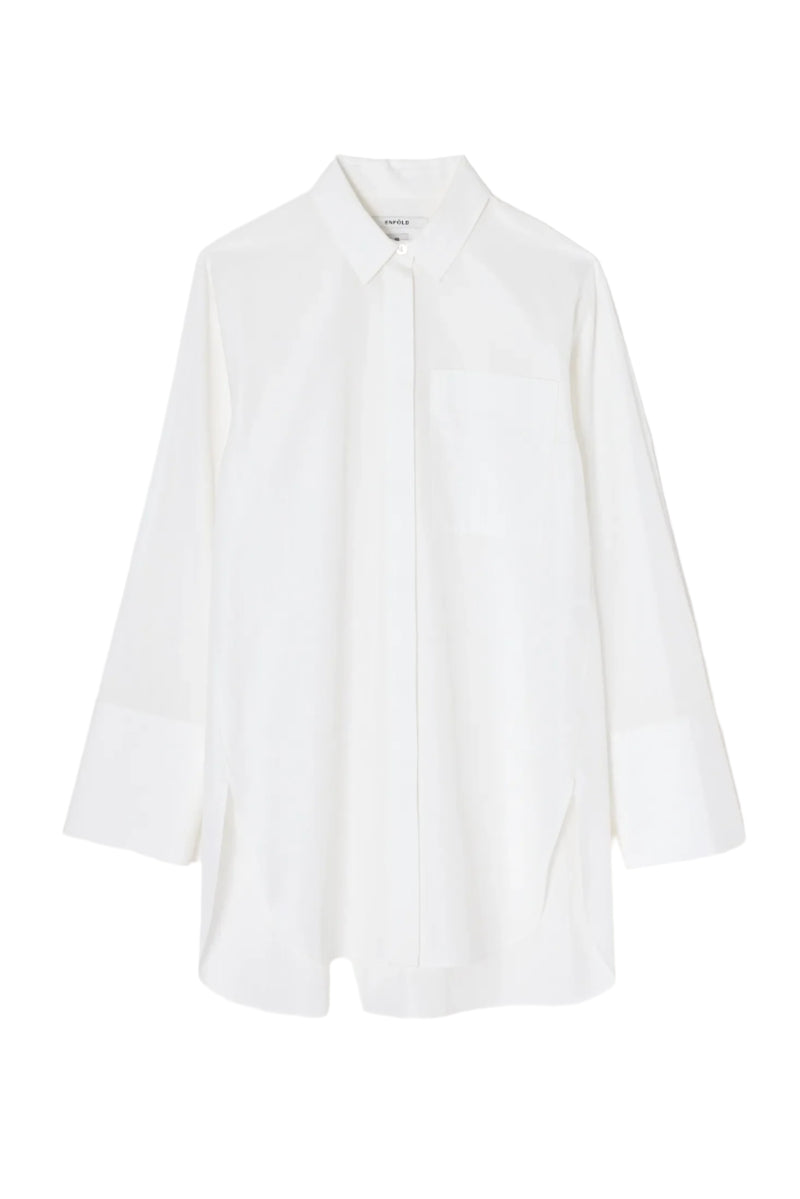 Enfold Standard Shirt White
