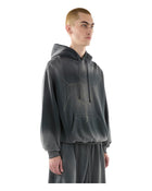 Luu Dan Slouch Hoodie Metal Snake / Black Smoke