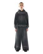 Luu Dan Slouch Hoodie Metal Snake / Black Smoke
