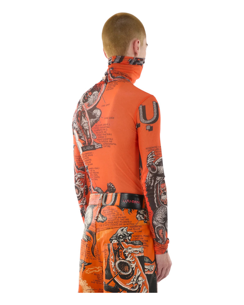 Luu Dan Masked Mesh Top Monsters / Kumquat