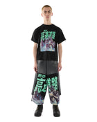 Luu Dan Box Tee Black / Green Ghost Riders