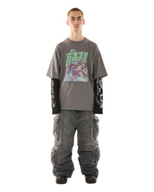 Luu Dan Double Deck Tee Ghost Rider / Light Smoke