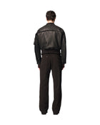Omar Afridi Torqued Flight Jacket Black