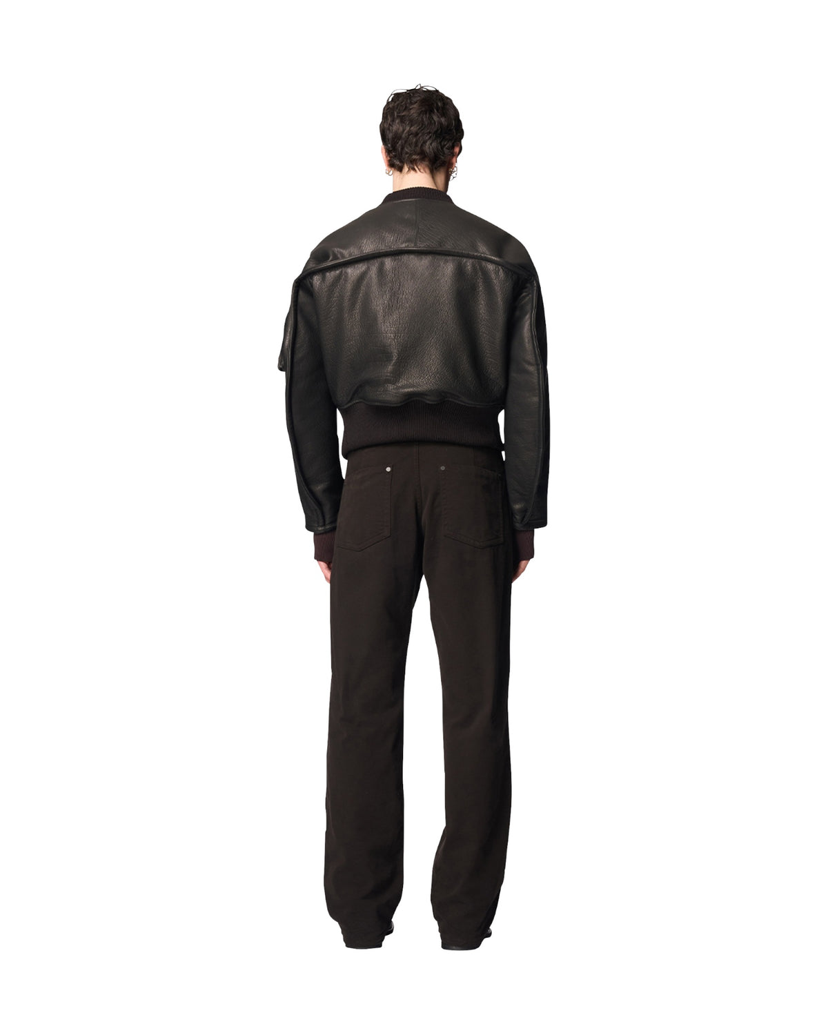 Omar Afridi Torqued Flight Jacket Black