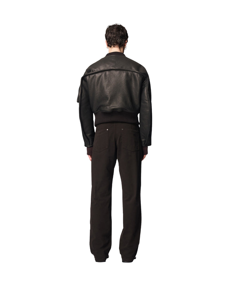 Omar Afridi Torqued Flight Jacket Black