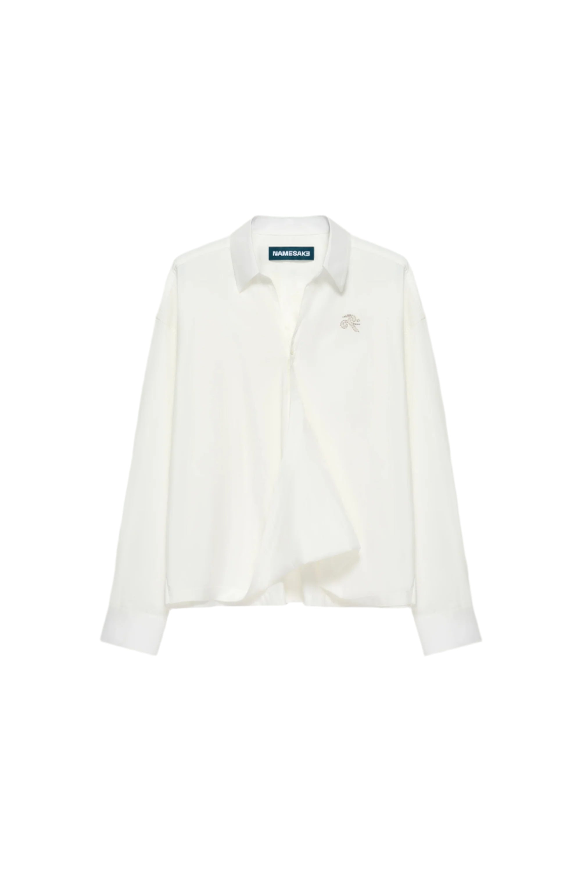 Namesake Todd Twist Standard Shirt White