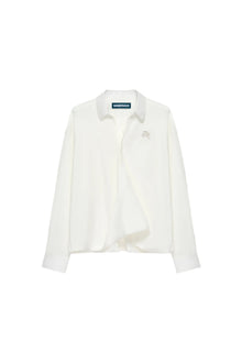 Namesake Todd Twist Standard Shirt White