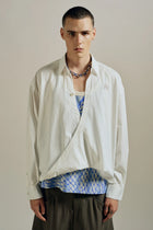 Namesake Todd Twist Standard Shirt White