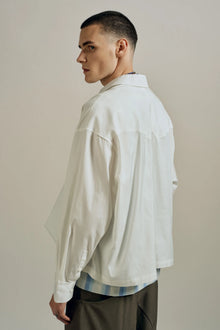 Namesake Todd Twist Standard Shirt White