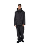 Nanamica 3L PERTEX SHIELD 2Way Travel Coat Black