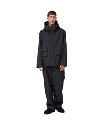 Nanamica 3L PERTEX SHIELD 2Way Travel Coat Black