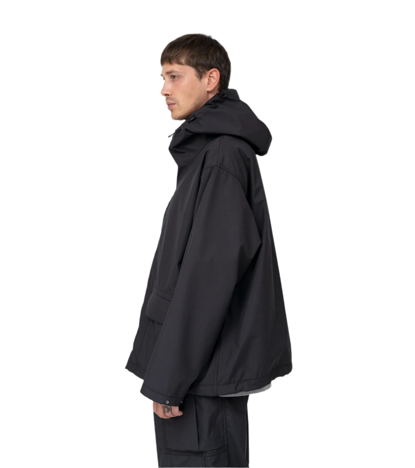 Nanamica 3L PERTEX SHIELD 2Way Travel Coat Black