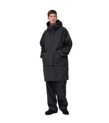 Nanamica 3L PERTEX SHIELD 2Way Travel Coat Black