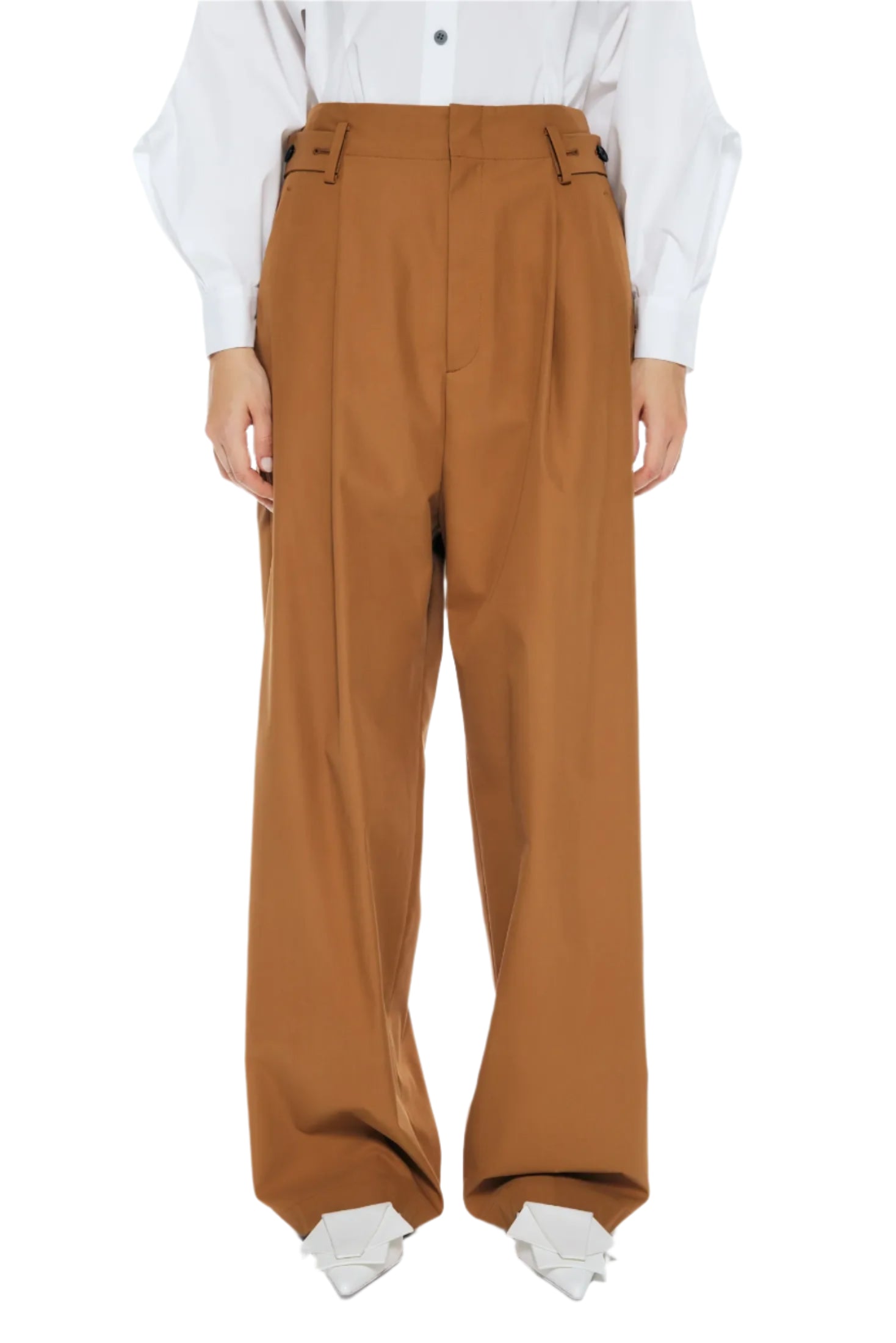 Enfold Trench Trousers Beige