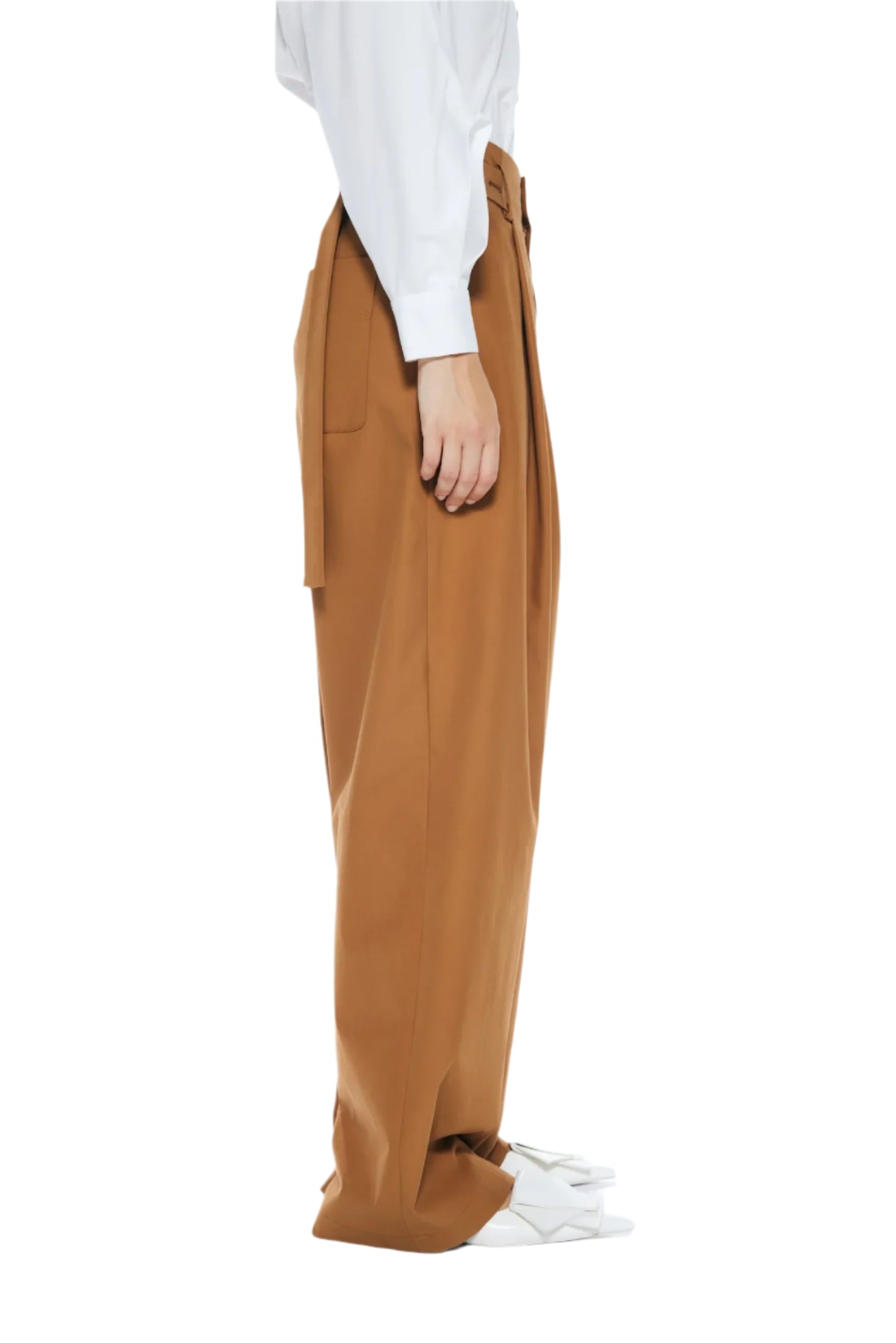 Enfold Trench Trousers Beige