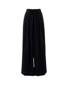 Enfold Tucked Wide Pants Black