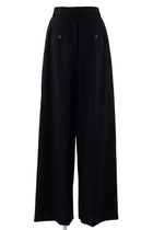 Enfold Tucked Wide Pants Black