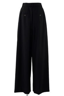 Enfold Tucked Wide Pants Black