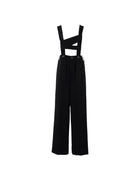 Enfold Wide Salopette Black