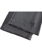 DRIFTA "Lowkey Flex" Distressed Washed Utility Cargo Pants Black