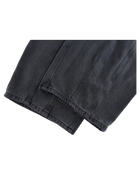 DRIFTA "Crescent Cut" Vintage Washed Curved Jeans Black