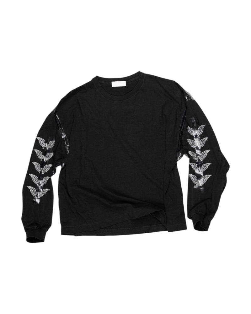 Alexander Digenova Taped Seam Long sleeve T-shirt Black