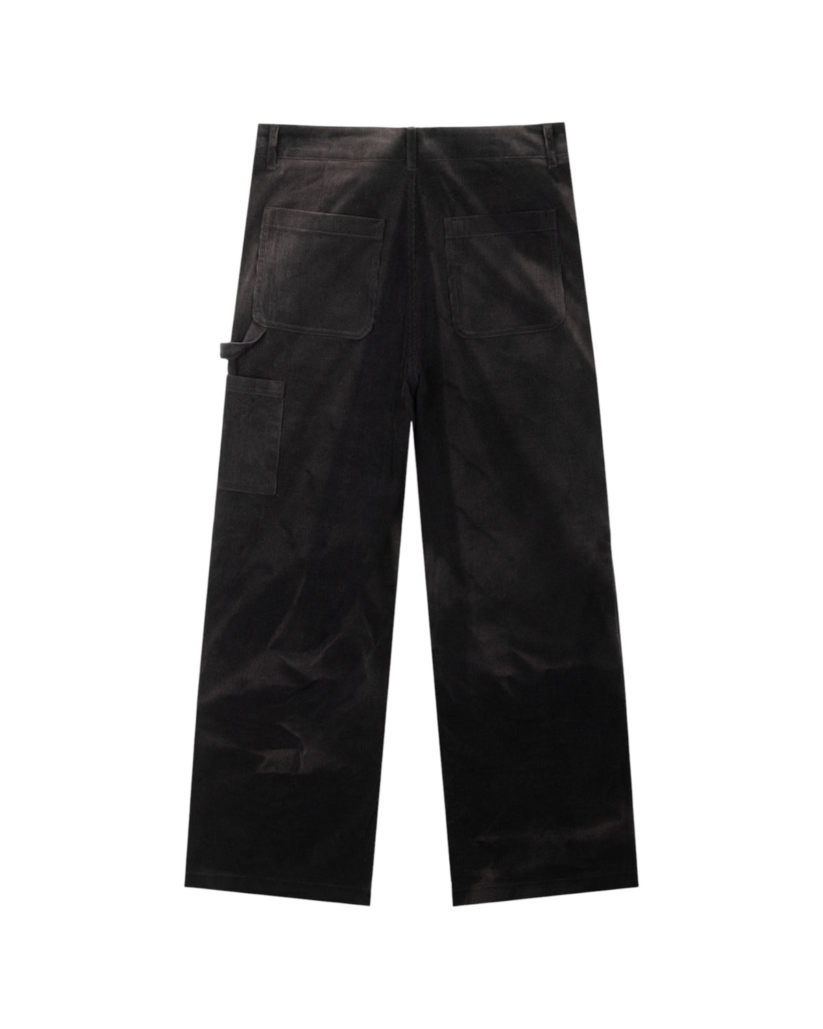 Jiyong Kim Sun-Bleached Double-Knee Trousers Black