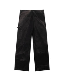 Jiyong Kim Sun-Bleached Double-Knee Trousers Black