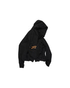 Alexander Digenova Rubber Band Hoodie Black