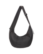 Jiyong Kim Sun-Bleached Draped Shoulder Bag Black
