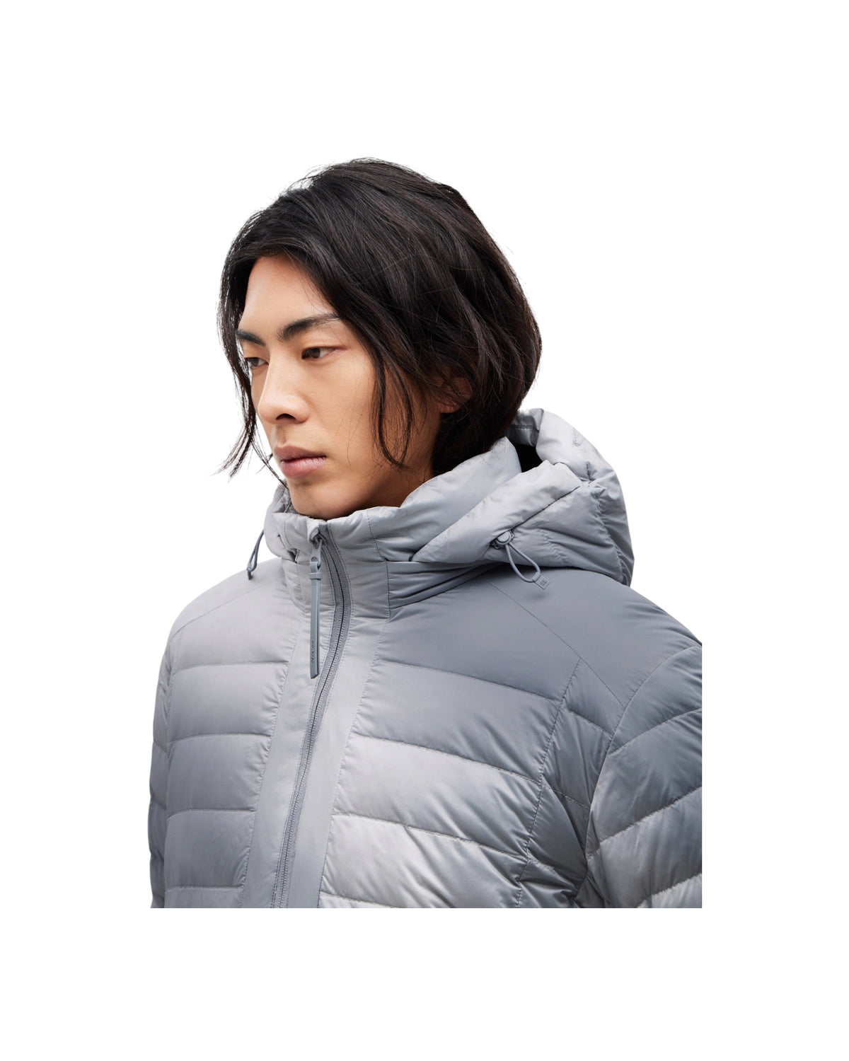 Jiyong Kim Lightweight Down Jacket Charcoal