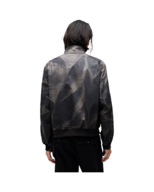Jiyong Kim Sun-Bleached High Neck Blouson Black