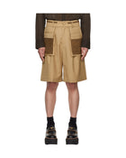 FengChenWang Reconstructed Patchwork Shorts