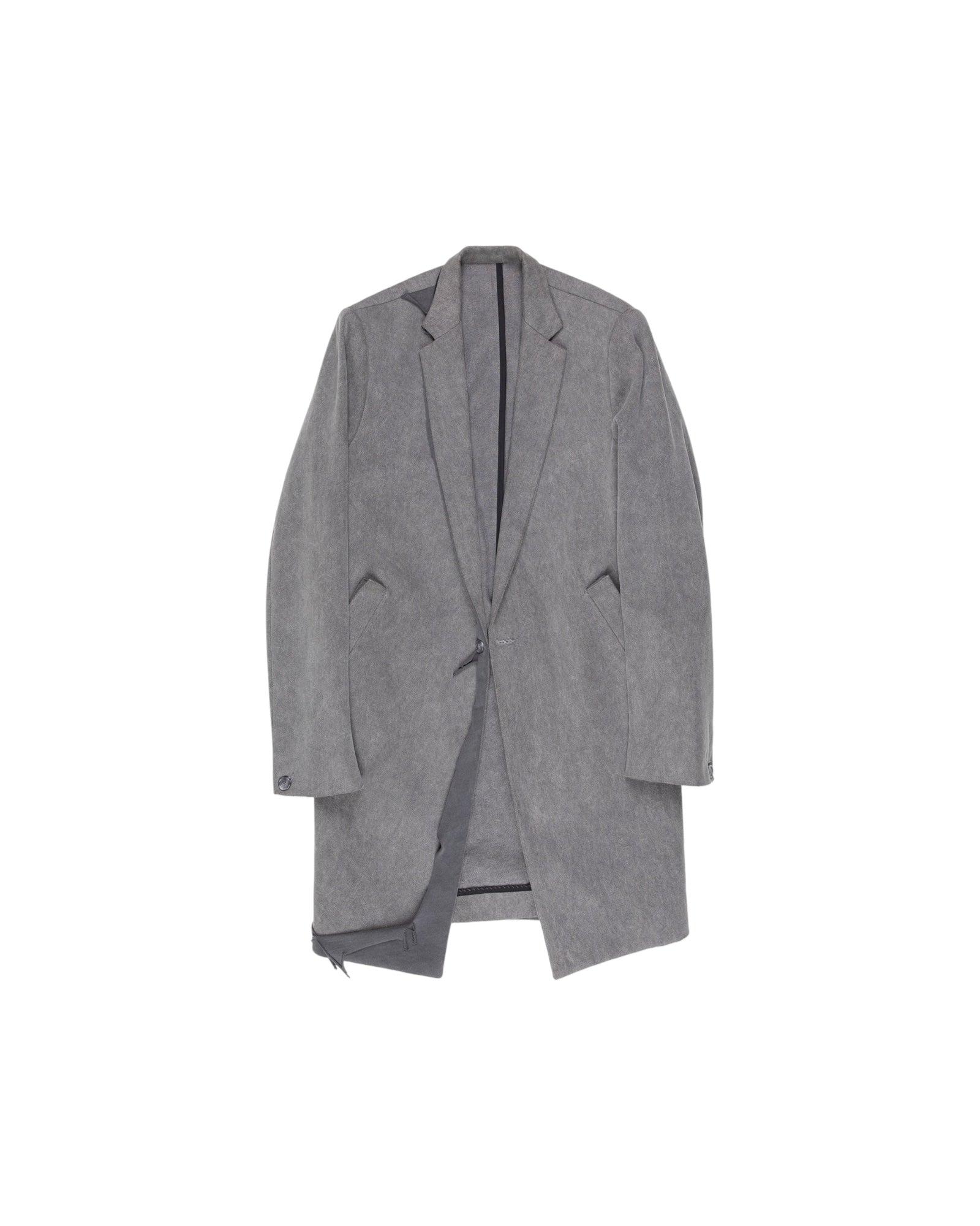 Alexander Digenova Cut Out Coat Grey