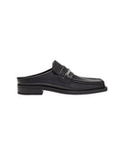 Martine Rose Square Toe Mule Black