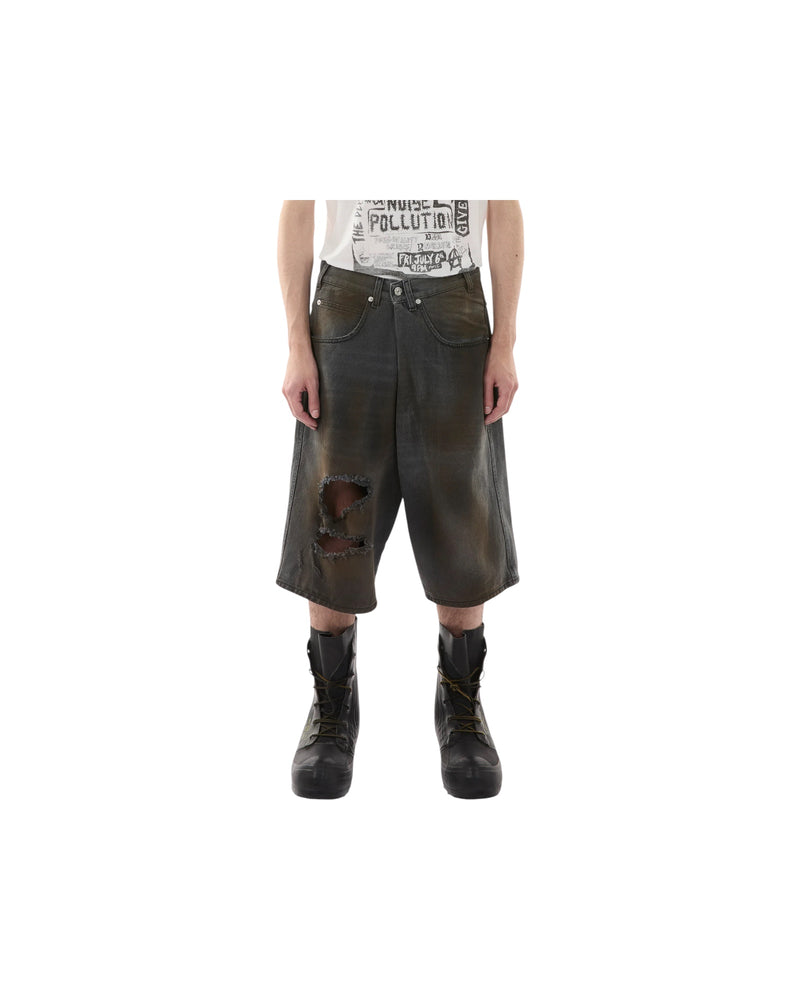 Luu Dan Kriss Kross Shorts Dirty Outcast Grey