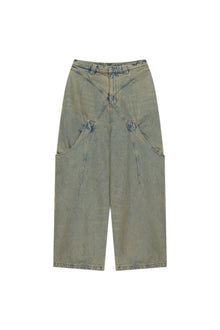Namesake Billie Bibs Denim Pants Post Indigo