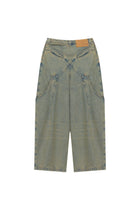 Namesake Billie Bibs Denim Pants Post Indigo